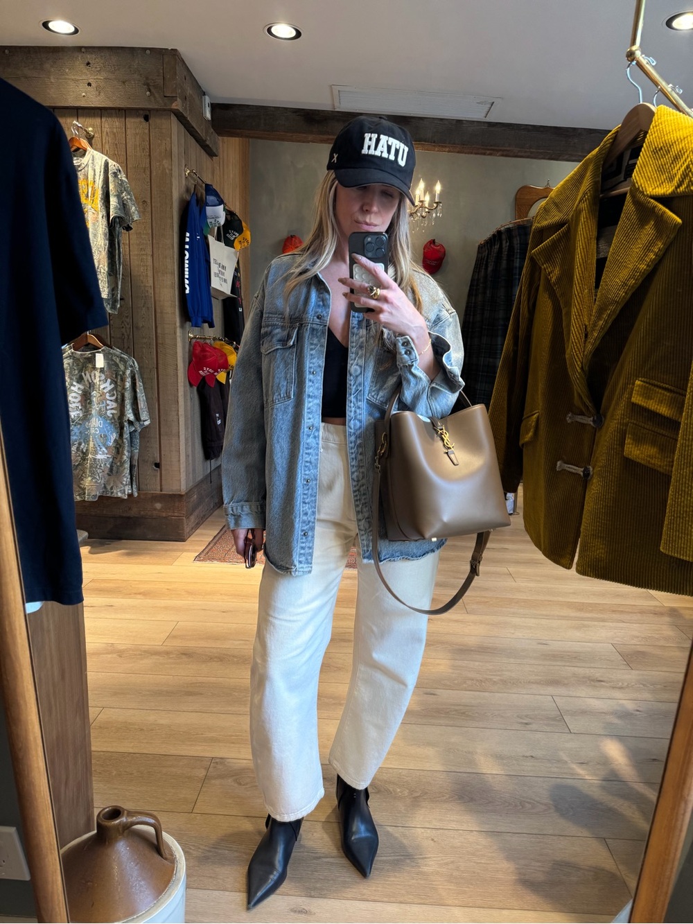 Womens Pistola Jean Shacket